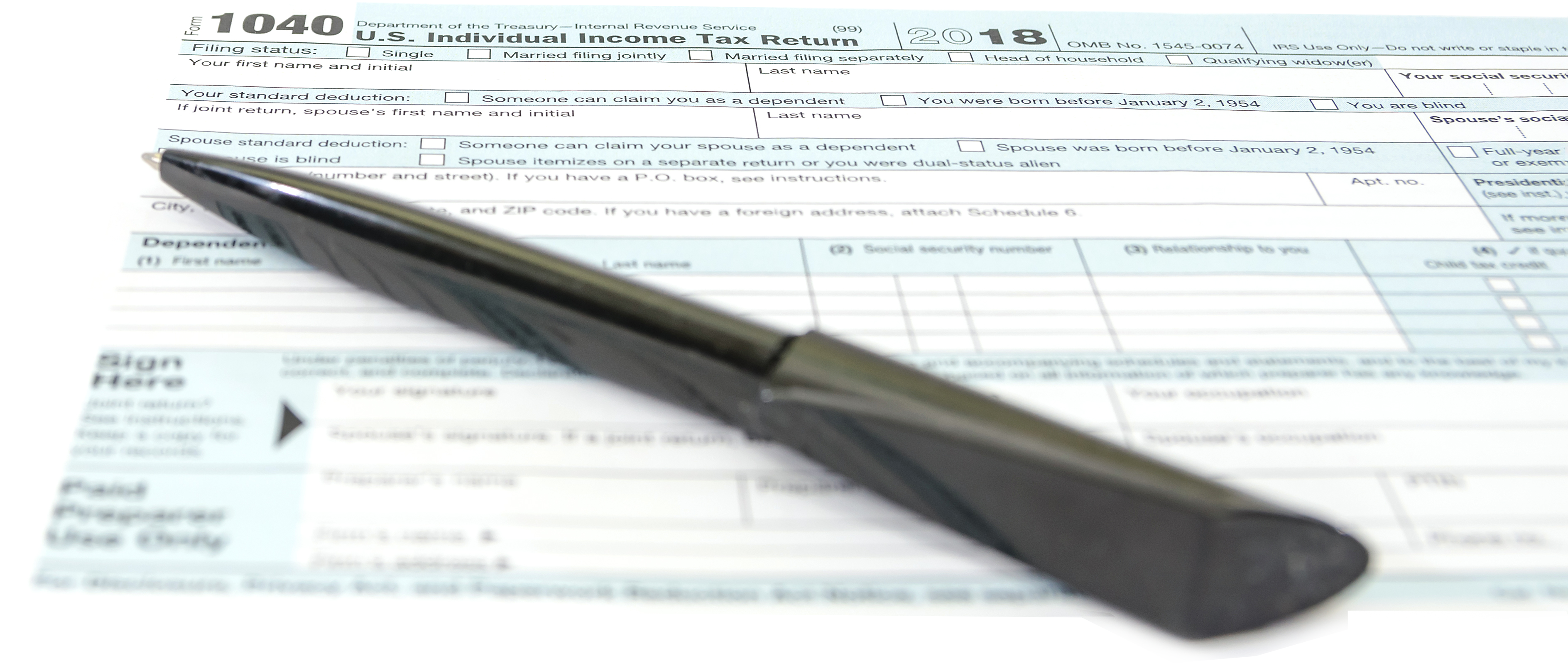 1040 tax form